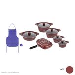 سرویس پخت و پز 15 پارچه ام جی اس مدل KC1511