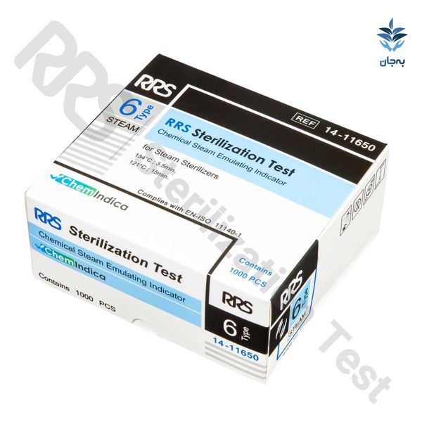 تست شیمیایی بخار تایپ 6 - (11650-14 RRS) - جعبه 1000 عددی