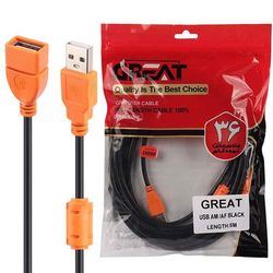 کابل افزایش USB گریت Great طول 5 متر