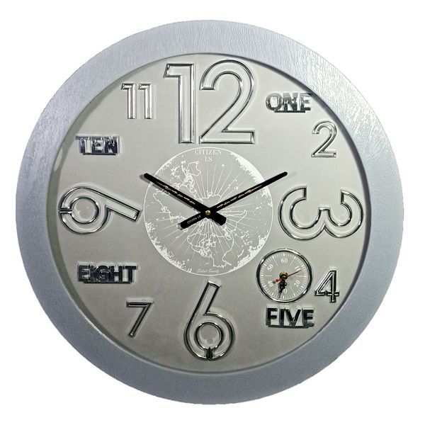 ساعت دیواری سیتی زن مدل ال اس طرح کره کد 020