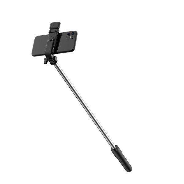 پایه نگهدارنده و مونوپاد مدل R1s دارای ریموت عکاسی بلوتوثی و چراغ led کیفیت عالی