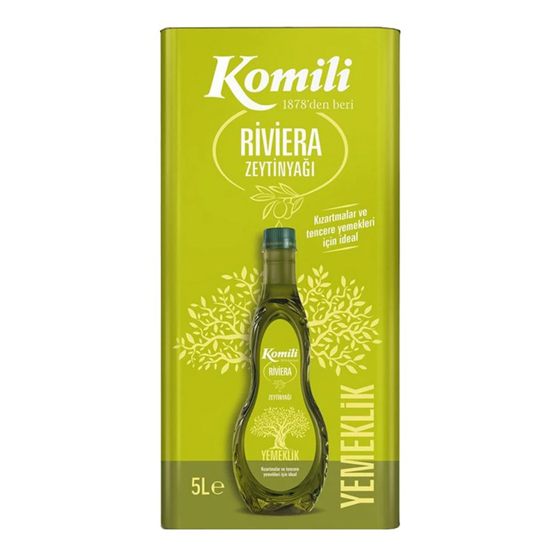 روغن زیتون 5 لیتری بدون بو کومیلی بسته 4 عددی - تاریخ انقضا 2027