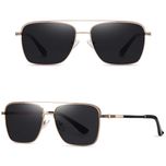 عینک آفتابی خلبانی (Aviator) آلبرت وگ مدل JS8541C02P142 Polarized Avantgarde Visionary