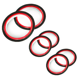 حلقه نئون خودرو پیکار مدل 02 مناسب برای تیبا مجموعه 6 عددی