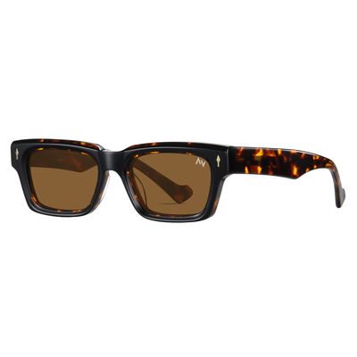 عینک آفتابی مستطیلی آلبرت وگ مدل S32108C2 Acetate Avantgarde Visionary