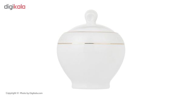 سرویس غذاخوری 102 پارچه چینی زرین ایران سری ایتالیا اف مدل Sepid Sadaf درجه عالی