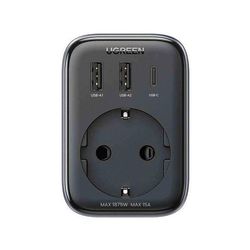 شارژر دیواری 30 وات و محافظ ولتاژ یوگرین مدل CD314 کد 90613