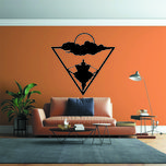 استیکر مدل چوبی طرح قایق کد S57