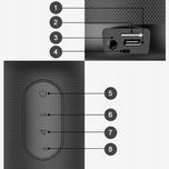 اسپیکر بلوتوثی الدینیو مدل BTS12