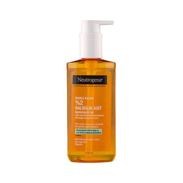 ژل شستشو صورت نوتروژینا مدل  Sivilce Salisilik حجم 200 میلی لیتر