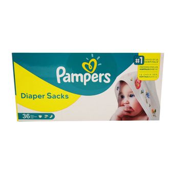 کیسه زباله پوشک نوزاد پمپرز Pampers بسته 36 عددی