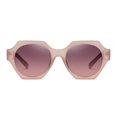 عینک آفتابی چند ضلعی زنانه آلبرت وگ مدل S26106C3 Acetate Avantgarde Visionary