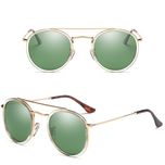 عینک آفتابی گرد مدل 0915-G15