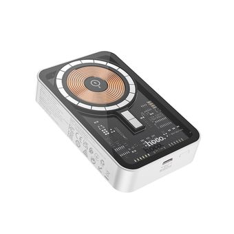 پاوربانک هوکو مدل Q10A WIRELESS PD+QC3.0 20W ظرفیت 10000 میلی‌ آمپر ساعت با گارانتی شرکتی