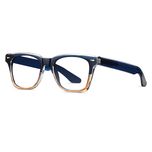 عینک محافظ چشم آلبرت وگ مدل S31109C4-1 Acetate Blue Control