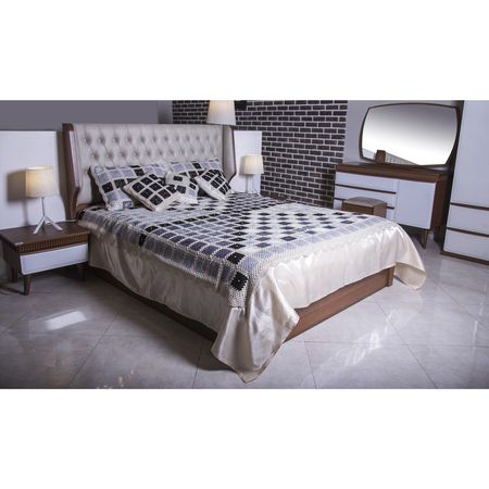 سرویس روتختی شاهو مدل Black Pearl دو نفره 7 تکه