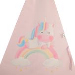 چادر بازی کودک مدل سرخپوستی طرح تکشاخ کد PT513