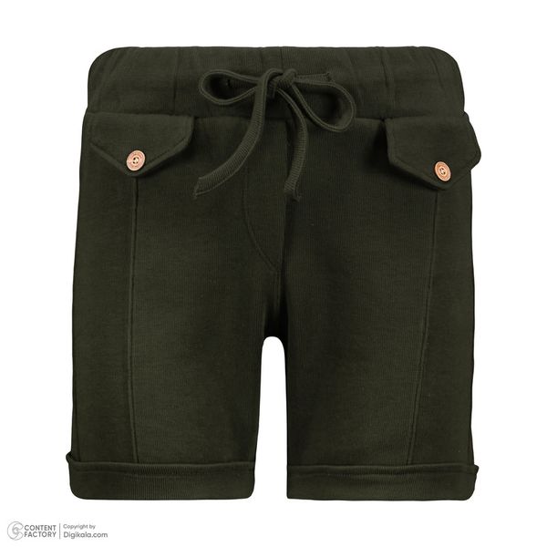 شلوارک زنانه ایزی دو مدل 3843059381 رنگ سبز