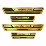 برچسب پارکابی خودرو کد A016 مناسب برای Citrroen بسته 4 عددی*953
