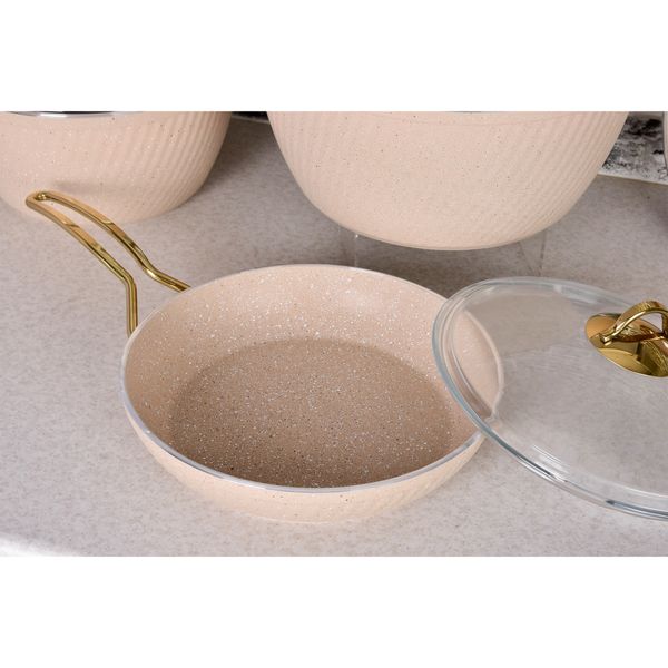 سرویس پخت و پز 10 پارچه ام جی اس مدل فورج ماربل