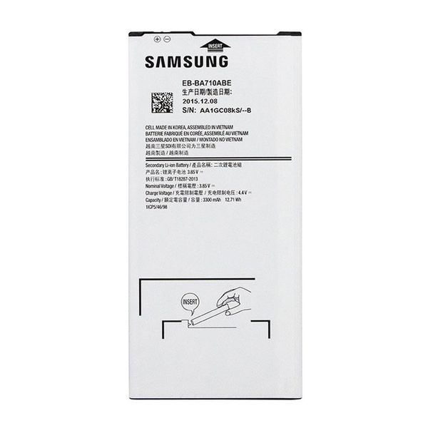 باتری موبایل سامسونگ Galaxy A7 2016 مدل BA710ABE