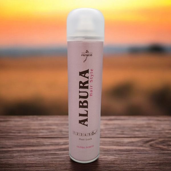 اسپری مو آلبورا مدل Ultra Forte شماره 6 حجم 400میلی لیتر