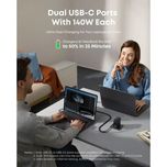 شارژر دیواری 140 وات انکر مدل A2697 به همراه کابل USB-C به طول 1.5 متر