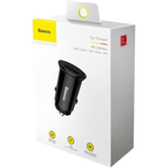 شارژر فندکی 30 وات Baseus Square Metal PPS A+C 30W CCALL-YS01