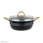 سرویس پخت و پز 14 پارچه هلنا طرح چدن مدل لانه زنبوری