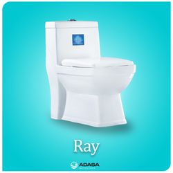 توالت فرنگی آداسا مدل ری سفید (درجه فرنگی را انتخاب کنید)