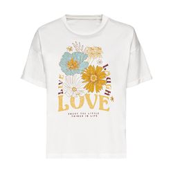 تی شرت آستین کوتاه زنانه اسمارا مدل El Miko Love