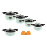 سرویس تابه و قابلمه گرانیتی 12 پارچه ام جی اس مدل KC1216