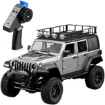 ماشین کنترلی صخره نورد جیپ MN MODELS MN128 JEEP - طوسی
