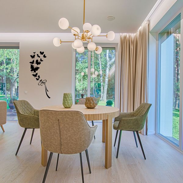 استیکر آژنگ مدل پروانه کد D-M-779 مجموعه 14 عددی