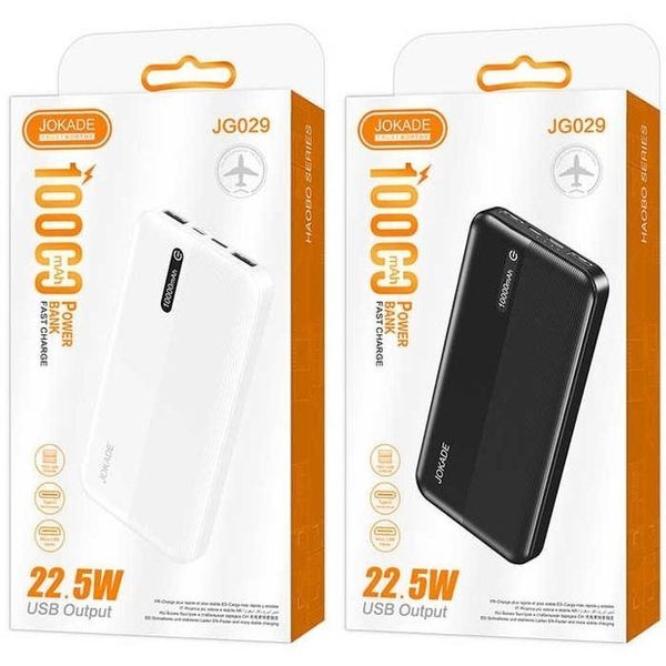 پاوربانک فست شارژ jokade مدل JG029 ظرفیت 10 هزار