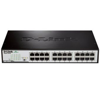 سوییچ 24 پورت گیگابیتی ، غیر مدیریتی و دسکتاپ دی-لینک مدل DGS-1024D