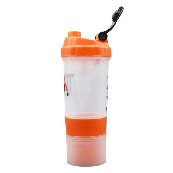 شیکر بدنسازی مدل سه تیکه کد GS-M-231882 گنجایش 0.5 لیتر