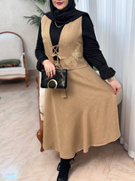 ست ژیله دامن سنجاقک 3212