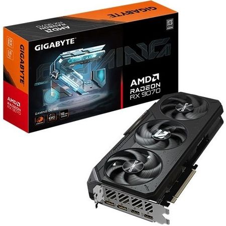 Graphic Card GIGABYTE Radeon RX 9070 GAMING OC 16G