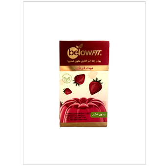 پودر ژله کم کالری ارگانیک(توت فرنگی) -100گرم