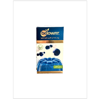 پودر ژله کم کالری ارگانیک(بلوبری) - 100 گرم