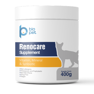 مکمل سیستم ادراری گربه مدل Renocare وزن 400 گرم