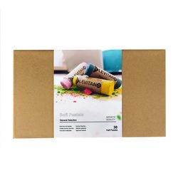 پاستل گچی 30 رنگ لویتان