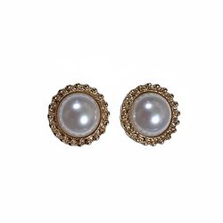 گوشواره مرواریدی استیل