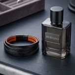 دستبند چرم آرتور (Arthur)   کد: BR-804-BLK