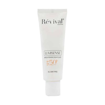 فلوئید ضد آفتاب و روشن کننده با 50 ‏REVIVAL +SPF‬‏ رویوال