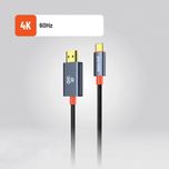 کابل تبدیل HDMI به USB-C پرودو مدل Woven Braided طول 2 متر