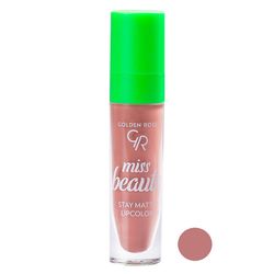 لیپ گلس گلدن رز مدل stay matte شماره 02