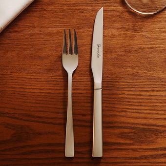 سرویس کارد و چنگال استیل  12 پارچه باماها مدل آندروس کد 191 مناسب برای 6 نفر