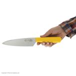 چاقو آشپزخانه حیدری مدل راسته ای دسته پلاستیک سایز 2